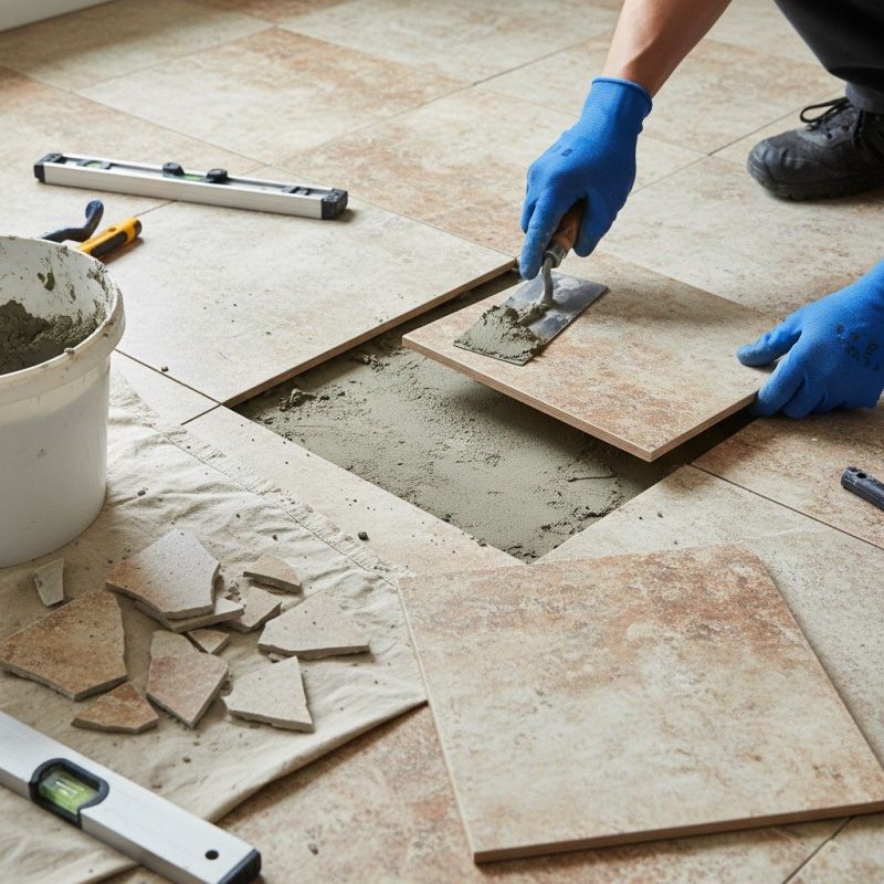 Broken Tile Replacement
