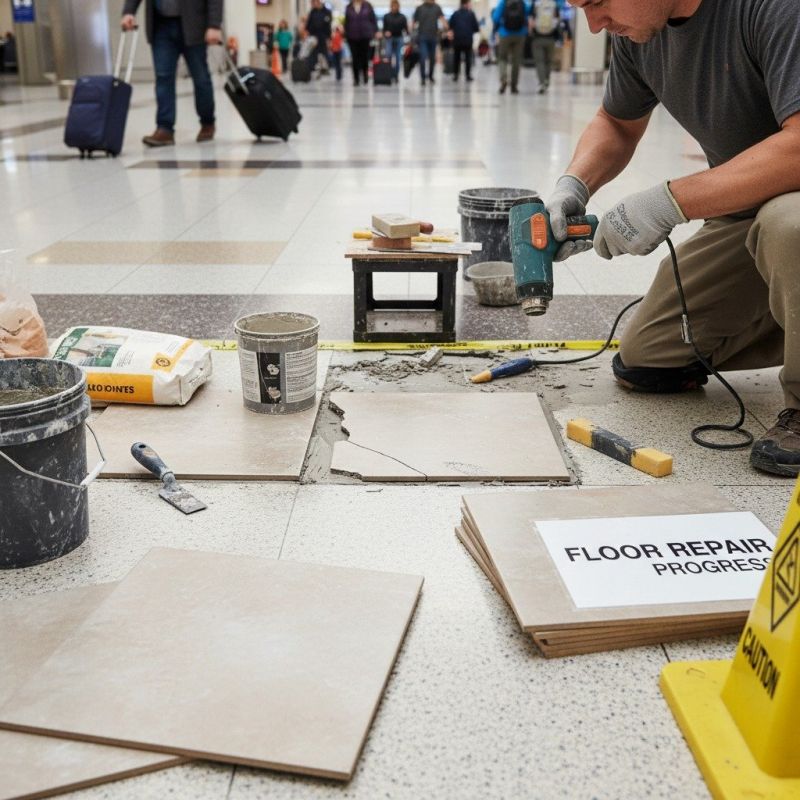 Cracked Tile Repair