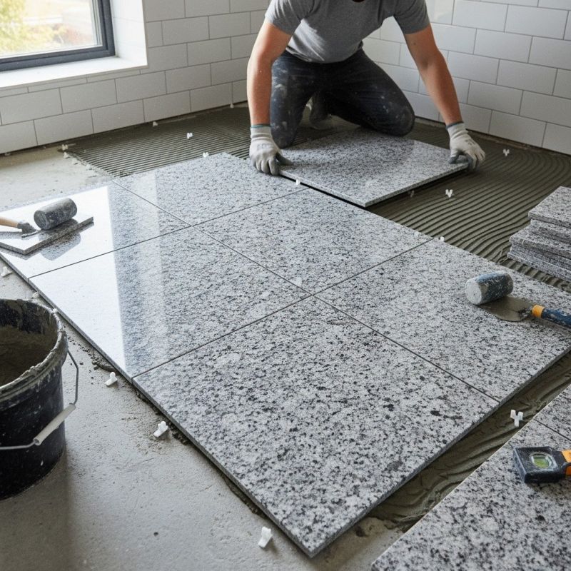 Granite Floor Installation