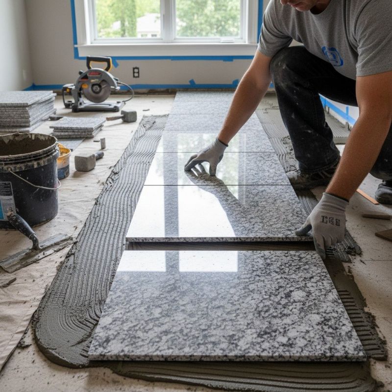 Granite Tile Installation