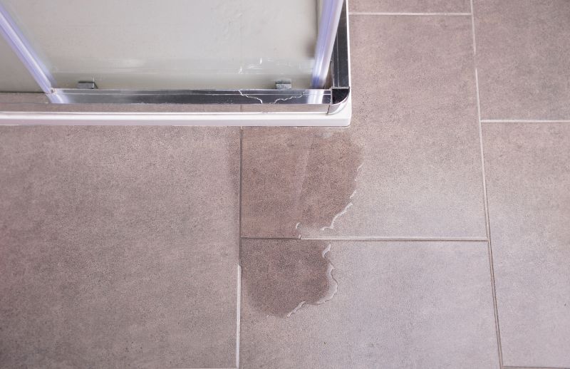 Damaged Shower Tiles